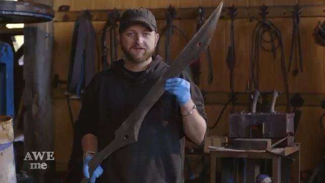 Scissor Blade setengah jadi.