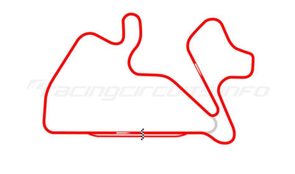 Denah sirkuit Autopolis (sumber: racincircuits.info)