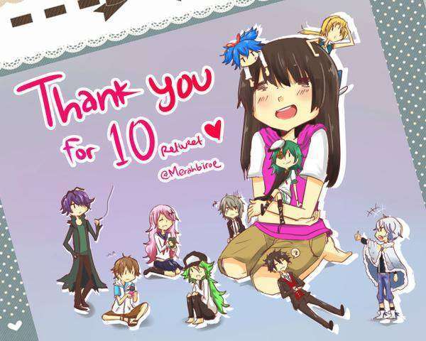 Pengguna twitter @Merahbiroe dengan 10 karakter favoritnya.