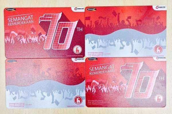 Kartu Multi Trip (KMT) edisi spesial hari kemerdekaan RI ke 70 | Foto: Dok. PT KCJ