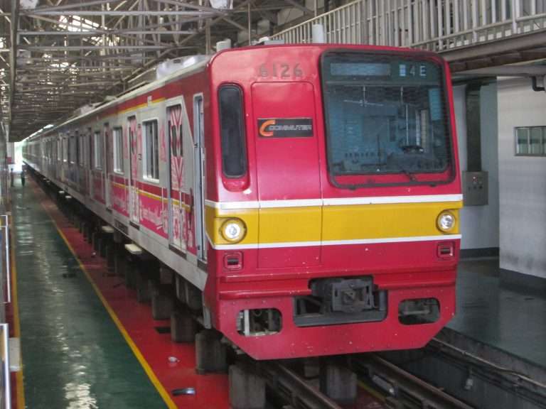 KRL seri 6000 eks-Tokyo Metro, Rangkaian 6126F, sebelum menjalani PA tahun 2015 di dipo KRL Depok