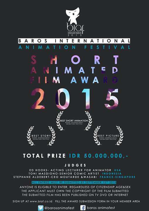 short animation film award