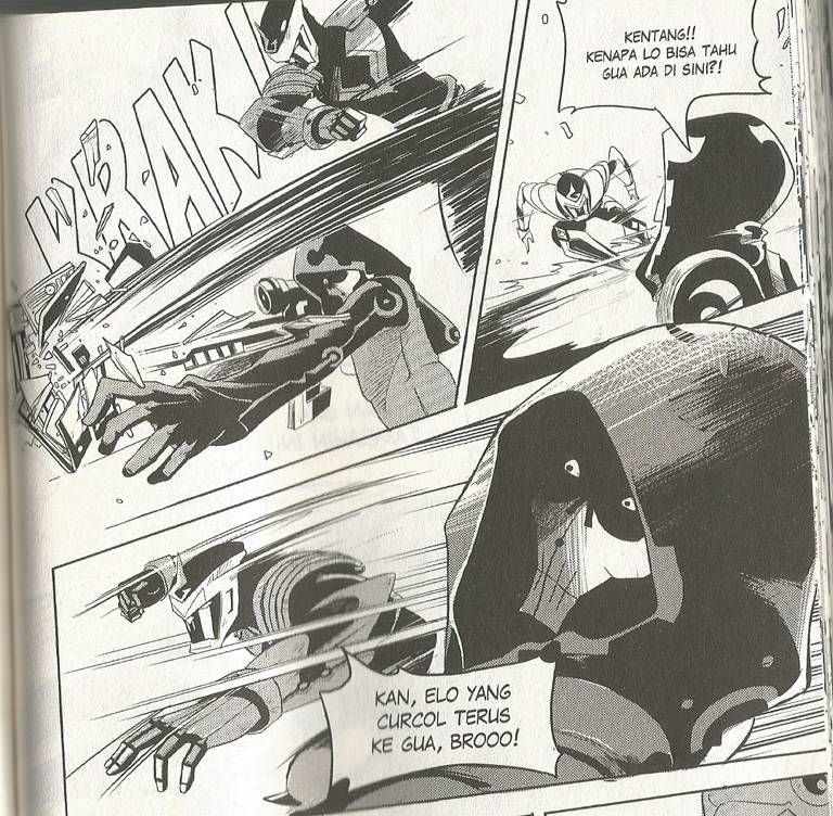 "How do you know I was here?!" "Cuz' you keep griping to me about your past, bro!" When past grudges become a source of power and weakness.