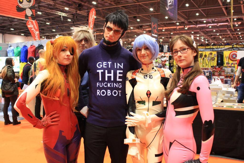 Evangelion Cosplayers