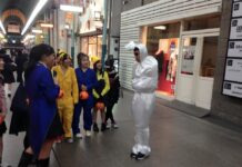 “Pocong” Spotted in Japan on Halloween