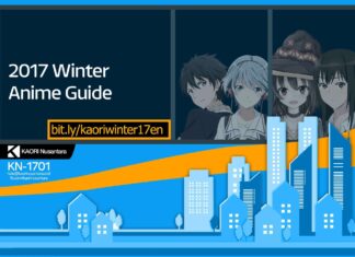 KAORI Nusantara Anime Preview Guide – Winter 2017