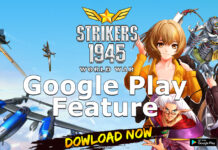 Featured on Google Play : Strikers 1945 World War