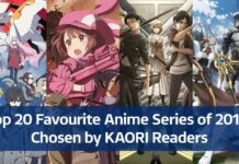 Top 20 Favourite Anime Series of 2018 Chosen by KAORI Readers