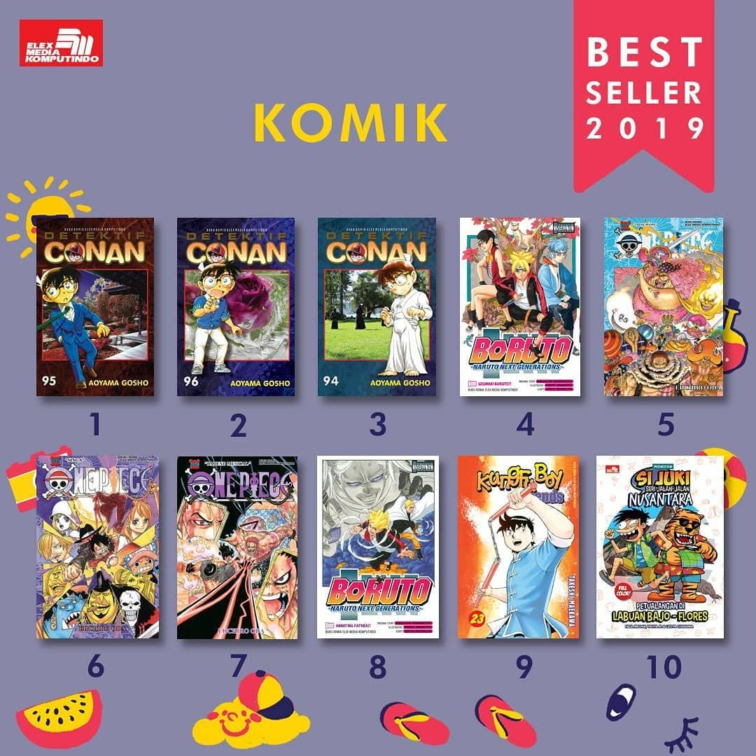 Elex Media Best Seller Comics Detective Conan