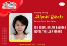 Discussing Social Issue in Japanese Mystery-Thriller Novel With Rikako Akiyoshi in Asian Book Festival