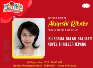 Discussing Social Issue in Japanese Mystery-Thriller Novel With Rikako Akiyoshi in Asian Book Festival