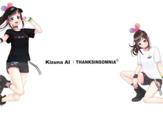 Indonesian Streetwear Brand Thanksinsomnia Collaborates With Kizuna AI For Their Next Product