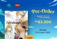 Pre-Orders Opened for “Fate/strange Fake” Novel from m&c!’s Novel Imprint Clover