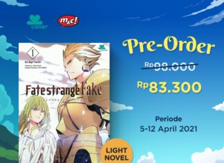 Pre-Orders Opened for “Fate/strange Fake” Novel from m&c!’s Novel Imprint Clover