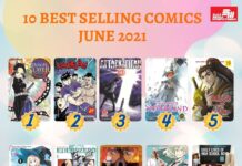 “Demon Slayer” Returns as Elex Media’s Best-Selling Comic in June 2021