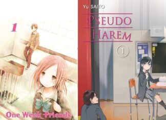 Elex Media Reveals The Release Date of “One Week Friends” and “Pseudo Harem” Manga