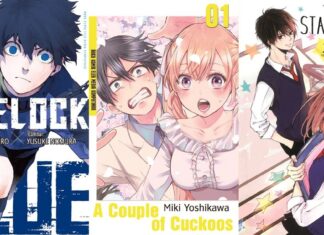 “Blue Lock”, “A Couple of Cuckoos” and “Star & Dust” To Be Released on January 5