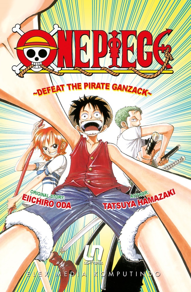 One Piece Defeat the Pirate Ganzack novel