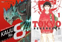 “Tokyo Revengers” and “Kaiju No.8” Manga to be Released on February 2 in Indonesia Kaiju No 8 and Tokyo Revengers cover