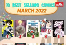 “Blue Lock” and “Moriarty the Patriot” Top Elex Media’s March 2022 Best Seller List