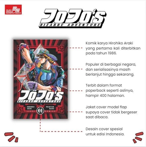 Level Comics Jojo's Bizarre Adventure