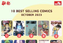 “Demon Slayer”, “Blue Lock”, and “Spy X Family” Listed in Elex Media’s October Best Seller List