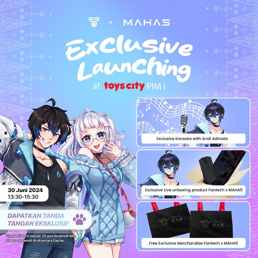 Fantech x MAHA5 Launching event