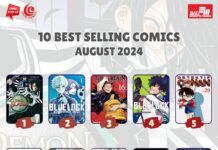 “Demon Slayer”, “Blue Lock: Episode Nagi”, and “Jujutsu Kaisen” Top Elex Media’s August 2024 Best-Selling Comics