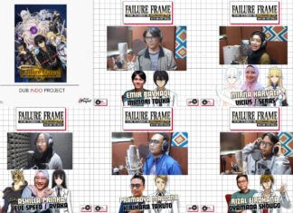 Take a peek at the anime dubbing process of Failure Frame
