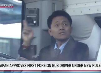 Indonesian Man Becomes First Foreign Bus Driver Under Japan Specified Skilled Worker Program