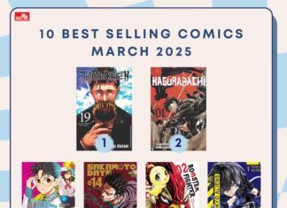“Jujutsu Kaisen”, “Kagurabachi”, and “DANDANDAN” Top Elex Media’s March 2025 Best-Selling Comics