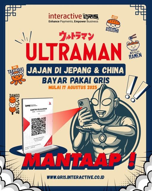 QRIS Bisa digunakan di Jepang dan China