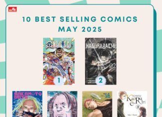 “One Piece”, “Kagurabachi”, and “Sakamoto Days” Top Elex Media’s May 2025 Best-Selling Comics