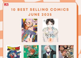 “DANDADAN”, “Kaoru & Rin”, and “Dragon Ball Super” Top Elex Media’s June 2025 Best-Selling Comics
