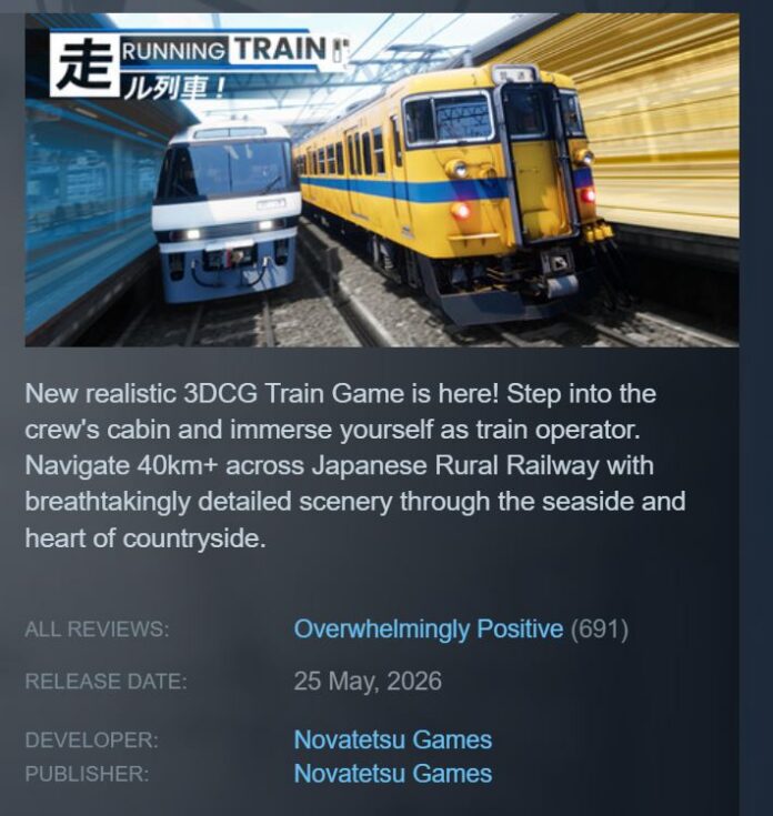 Running Train Overwhelmingly Positives Review Steam