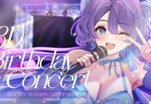 Chrysaora Hali to Hold 3D Birthday Concert for First VTuber Anniversary