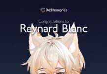 Indonesian VTuber Reynard Blanc Reaches 100 Thousand Subscribers!