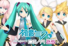 Hatsune Miku Project DIVA Ver 2.5 Dirilis Musim Gugur 2012