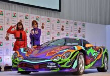 7-Eleven Jepang Meluncurkan Mobil Evangelion Terbaru