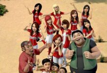 Sambut Tahun Baru Bersama Adit Sopo Jarwo feat Cherrybelle