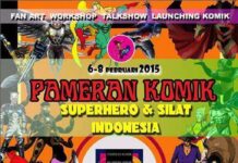 Hadirilah Pameran Komik Superhero dan Silat Indonesia 2015