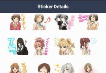 Stiker Idolm@ster Cinderella Girls Rilis di Line