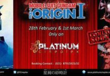 Platinum Cineplex Merilis Jadwal Pemutaran Gundam the Origin