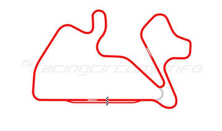 Denah sirkuit Autopolis (sumber: racincircuits.info)