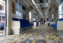 Unik! Kereta Ini Dihiasi Gambar Minion