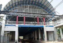 Kabar Foto: Renovasi Stasiun Palmerah