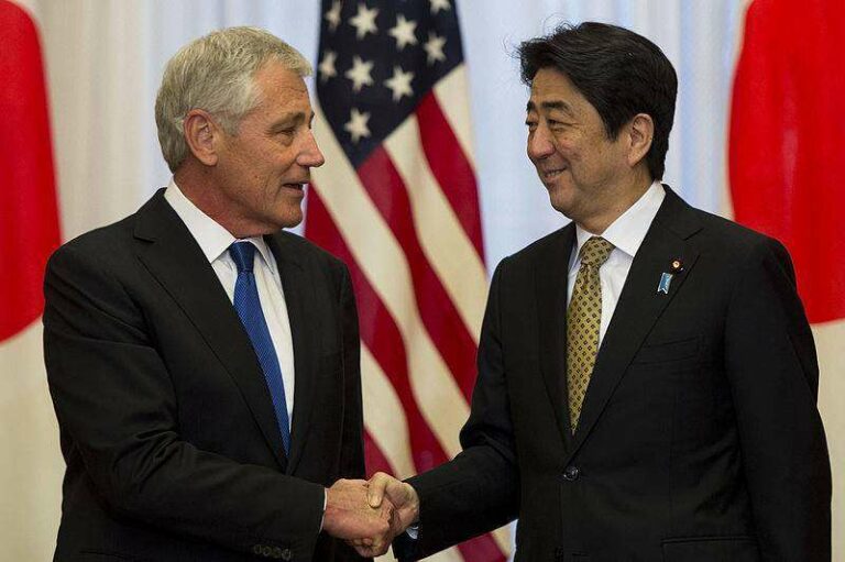 shinzo-abe-us-defence-secretary