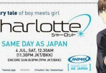 Charlotte Tayang di Indonesia di Hari yang Sama dengan Jepang