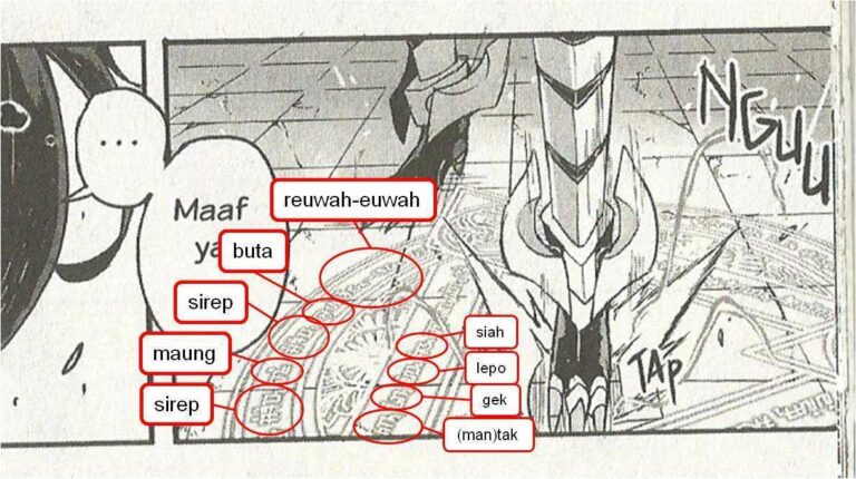 Setelah mengetahui isi tulisannya, mencocokkan dengan tulisan yang digunakan jadi lebih mudah