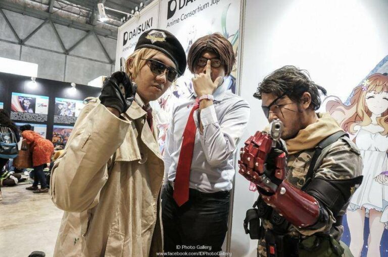 Cast dari MGSV : Phantom Pain ternyata juga suka Anime. Mereka terlihat di dalam area AFAID 2015 Hari ke-3